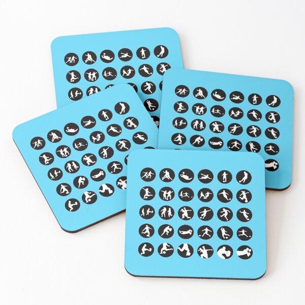 Item preview, Soccer Icon Stickers designed and sold by VectorPB.