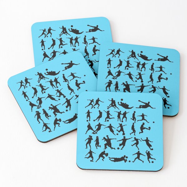 Item preview, Soccer Poses Stickers designed and sold by VectorPB.