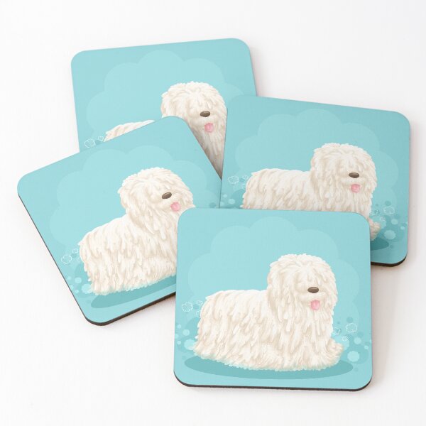 Item preview, Komandor Dog Sweeping the Floor designed and sold by Khotekmei.