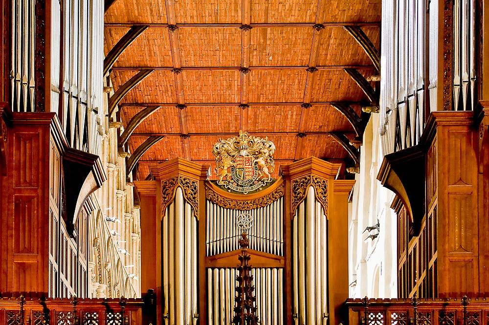 "The Willis Organ, St.Albans Cathedral" by Geoff Spivey Redbubble