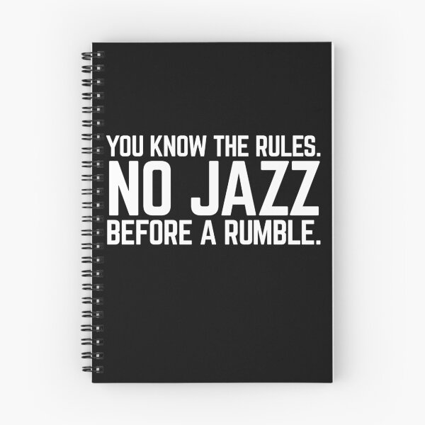Item preview, NO JAZZ BEFORE A RUMBLE designed and sold by rule30.