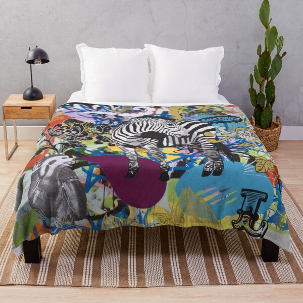 Item preview, zebra pop art designed and sold by Russell Gillard.