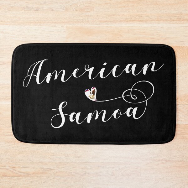 Item preview, American Samoa Flag Heart, Amerika Sāmoa designed and sold by Celticana.