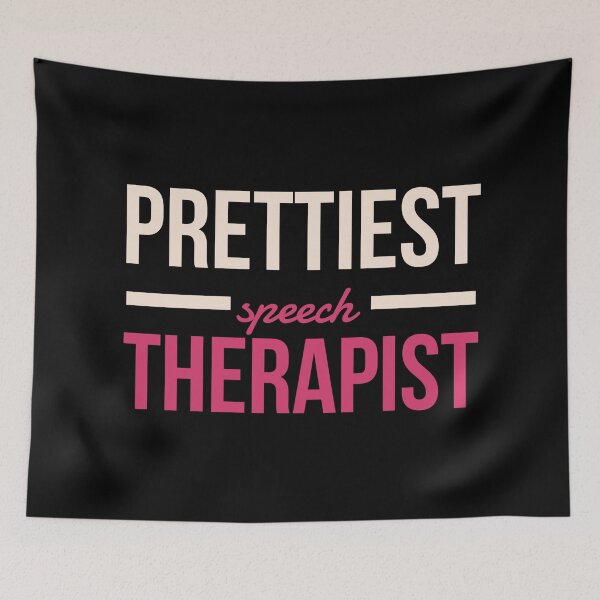 Item preview, Prettiest Speech Therapist designed and sold by ojdart.