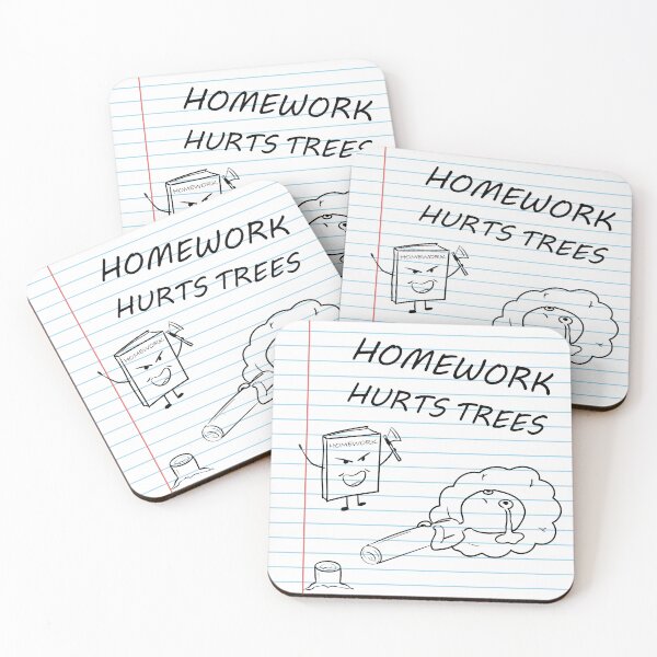 Item preview, Homework hurts trees designed and sold by Castle Of Dreams.