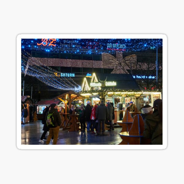 Gluhwein Schanke. Berlin Sticker