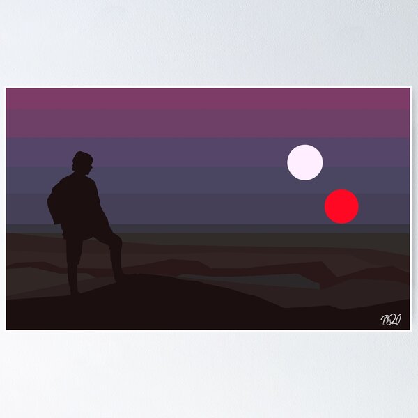 Item preview, BINARY SUNSET DESIGN designed and sold by decmcgreal.