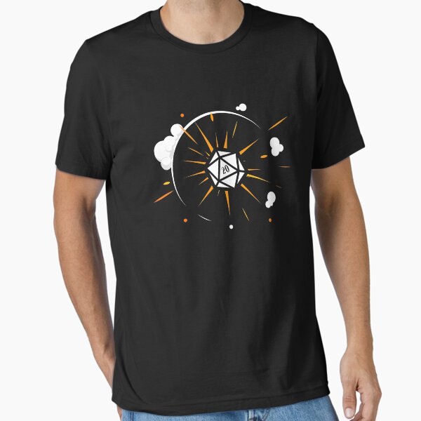 Item preview, Polyhedral D20 Dice Critical Hit Explosion designed and sold by pixeptional.