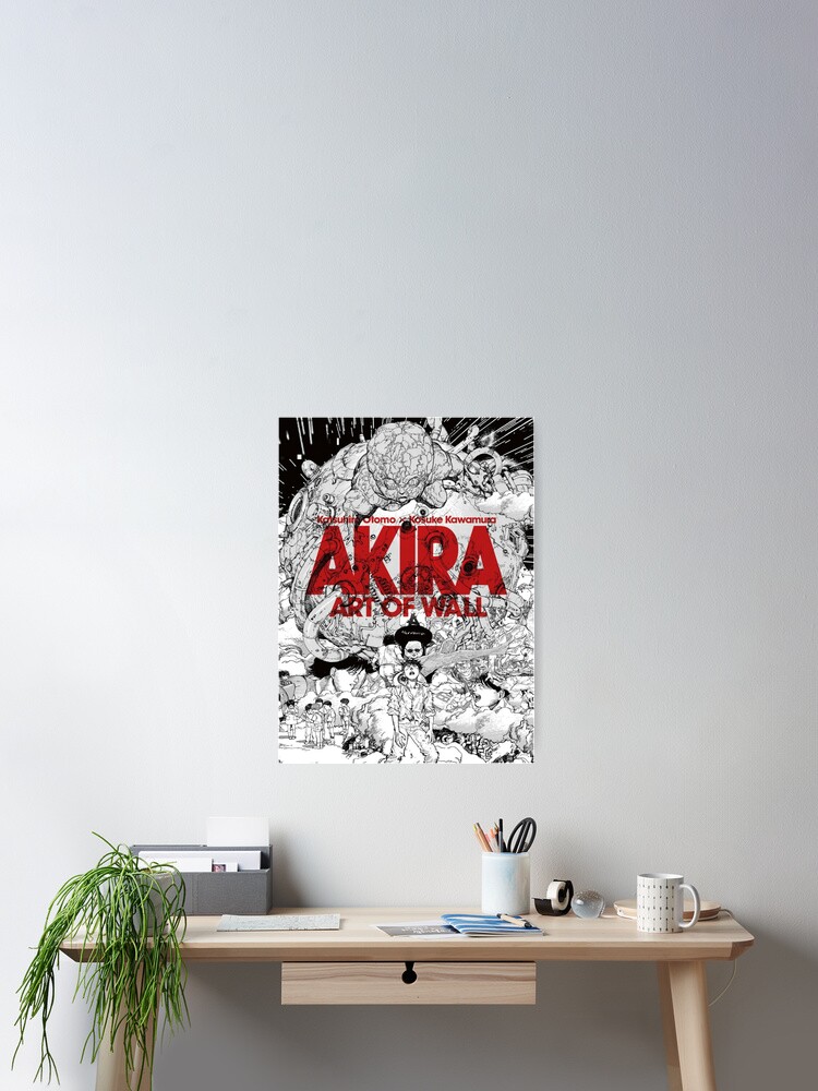 Akira Tetsuo Art Of Wall T Shirt Poster By Tro2bdav Redbubble