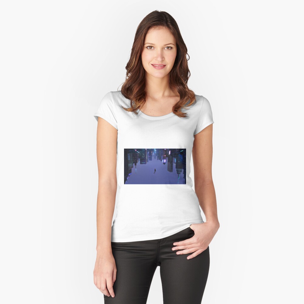 Item preview, Fitted Scoop T-Shirt designed and sold by Freshfroot.