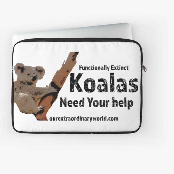Save the Koalas and Help Australian Wildlife Laptop Sleeve