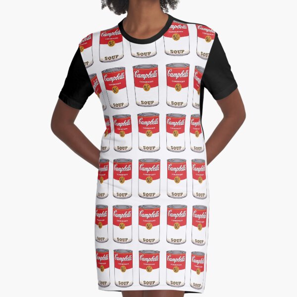 Campbell Soup Graphic T-Shirt Dress