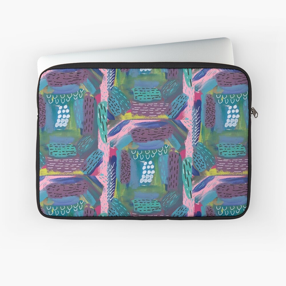 The Impression of the Electric Element Laptop Sleeve