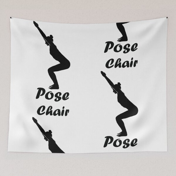 Item preview, Yoga Chair Pose designed and sold by SadSacDesigns.
