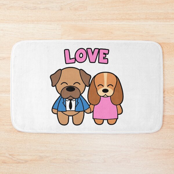 Item preview, LOVE dog couple designed and sold by nmdesigns1.