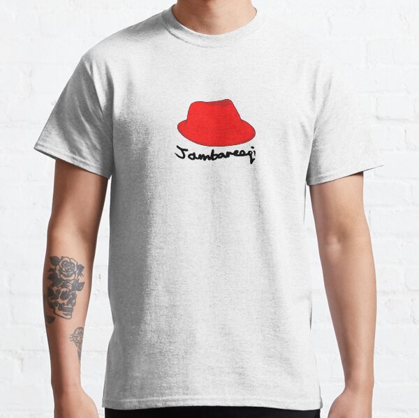 Jambareeqi's Red Fedora (W/Autograph) Classic T-Shirt