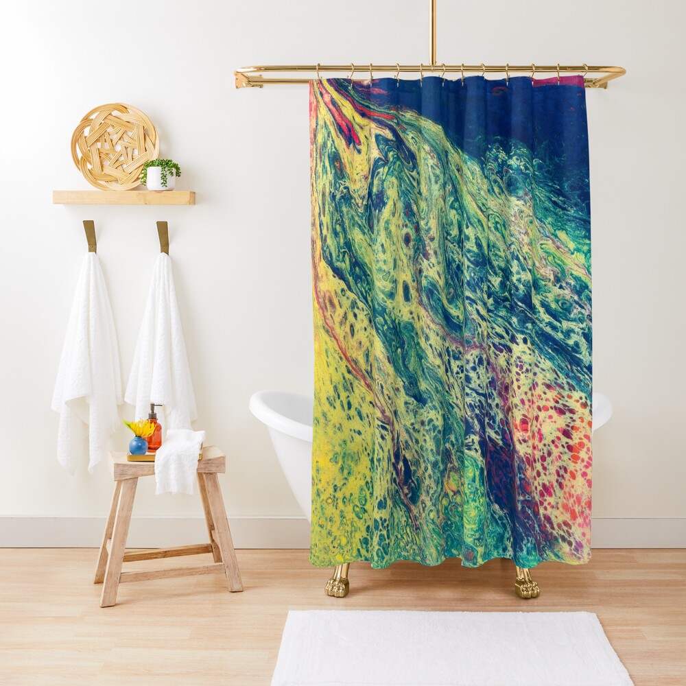 Geopoliticus Shower Curtain