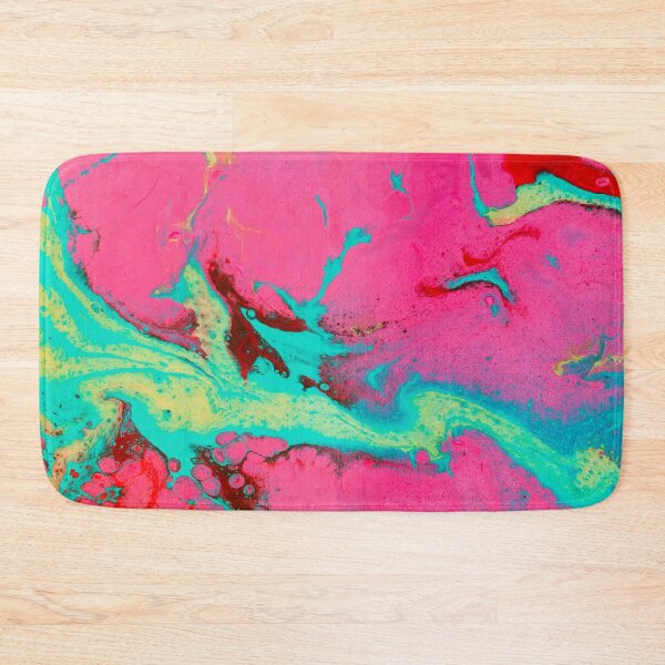 Item preview, Babble - Pink + Turquoise Abstract designed and sold by Jennifer Walsh Design.