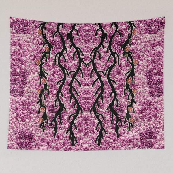 Item preview, japanese sakura blossoms in the forest designed and sold by Pepita Selles.
