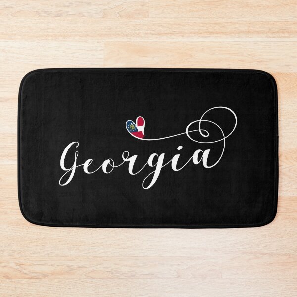 Item preview, Georgia State Flag Heart  designed and sold by Celticana.