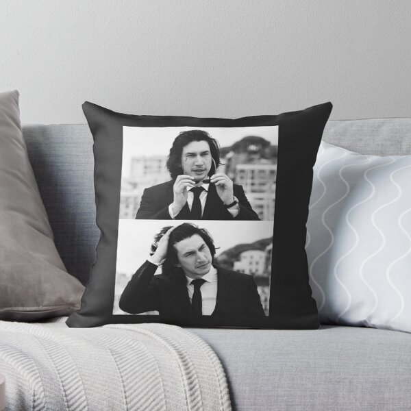 ADAM DRIVER Floral Supreme Leader Throw Pillow Cushion Cover