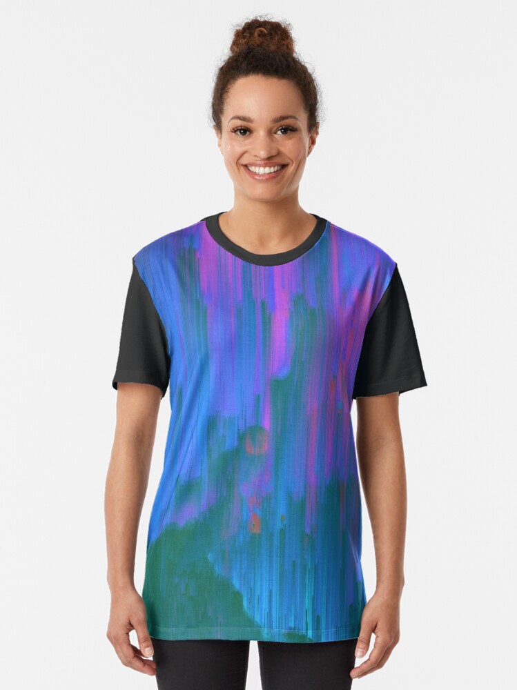 Alternate view of Neon Noir Graphic T-Shirt