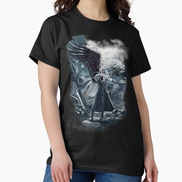 Artikel-Vorschau von Sephiroth FF7 T-Shirt, designt und verkauft von simopt.