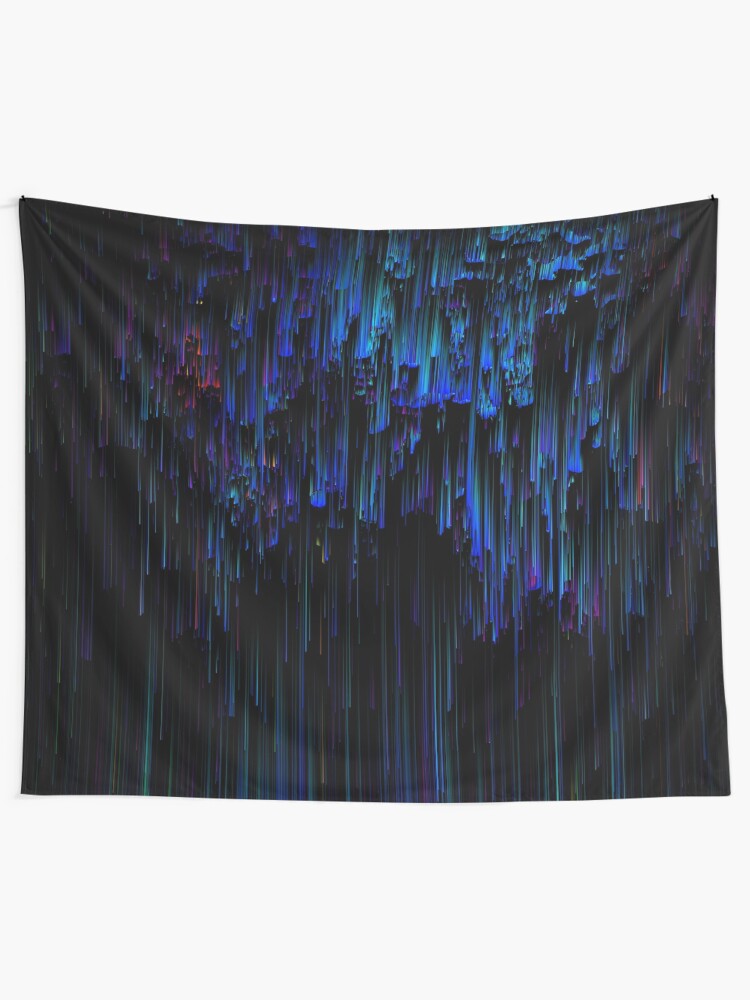Alternate view of Night Rain Tapestry