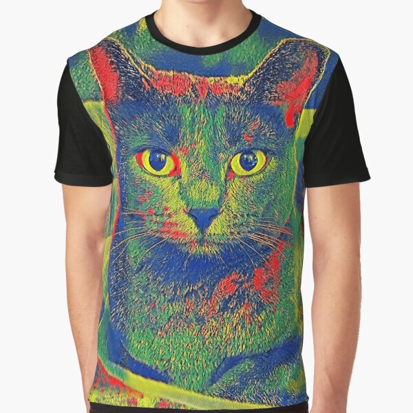 CATS AMERA AND GRACE - BUNT Grafik T-Shirt