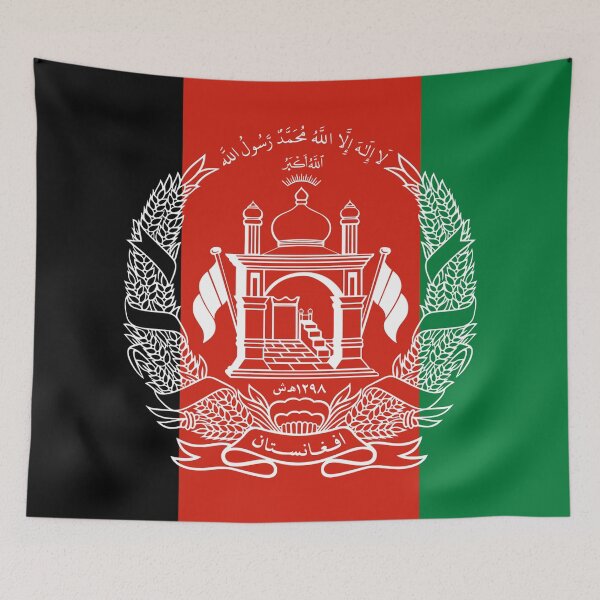 Item preview, Afghanistan Flag designed and sold by 3folds.