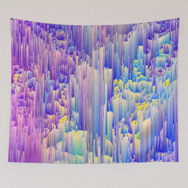 Item preview, Pixie Forest - Abstract Pixel Art designed and sold by Jennifer Walsh Design.