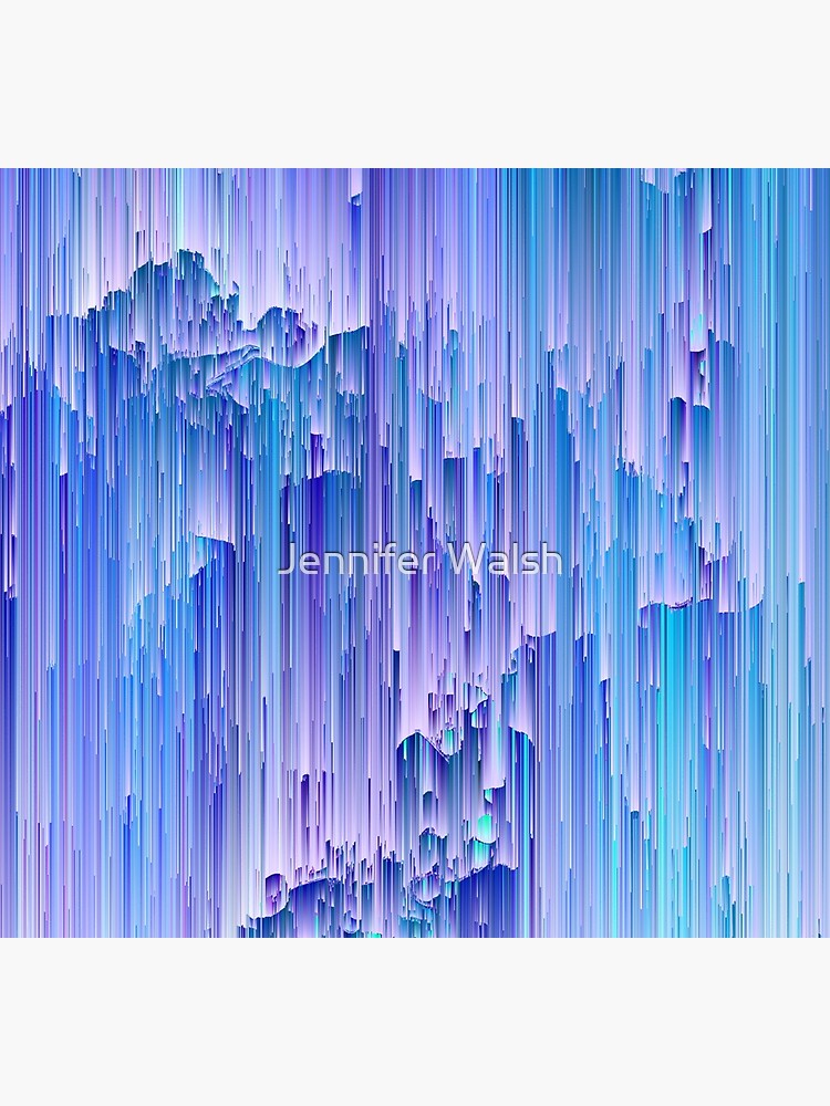 Lunar Mist - Abstract Pixel Art by InsertTitleHere