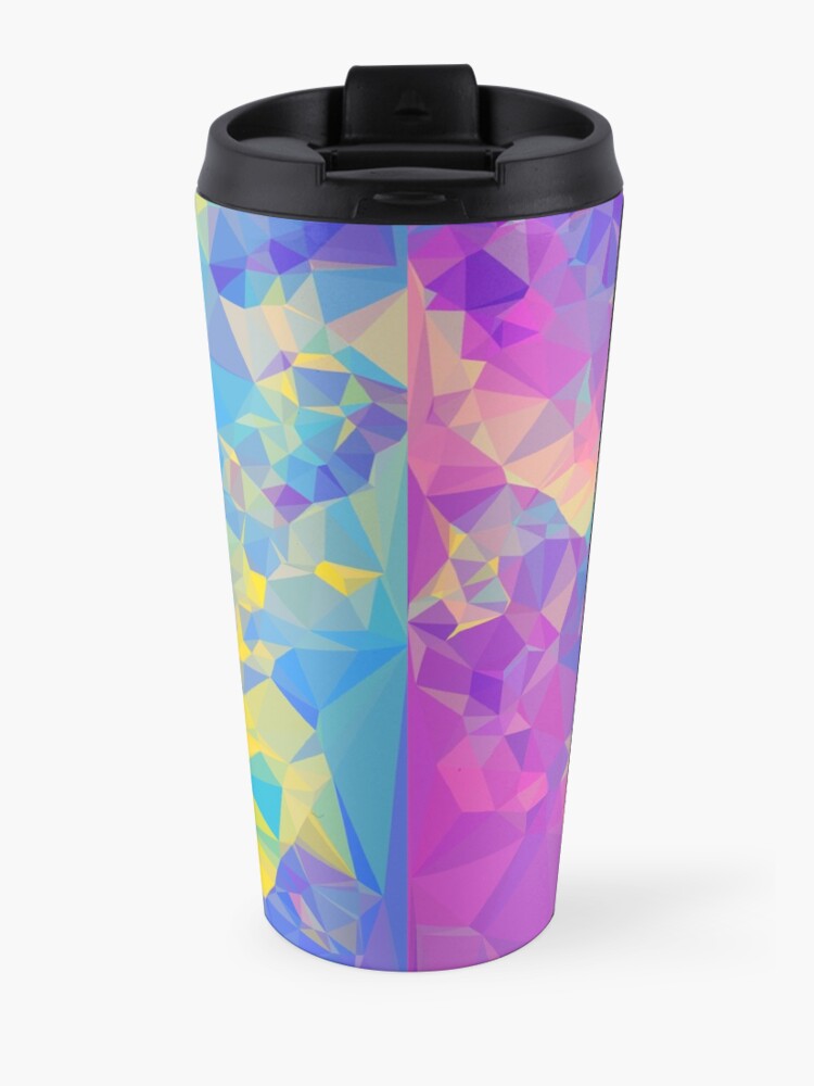 Alternate view of Polystone - Digital Abstract Travel Mug
