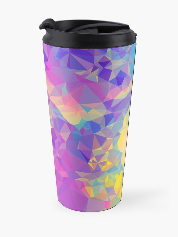 Alternate view of Polystone - Digital Abstract Travel Mug
