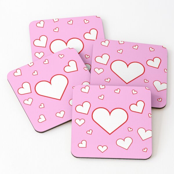 Item preview, Heart ( pink background ) designed and sold by Grafititee.