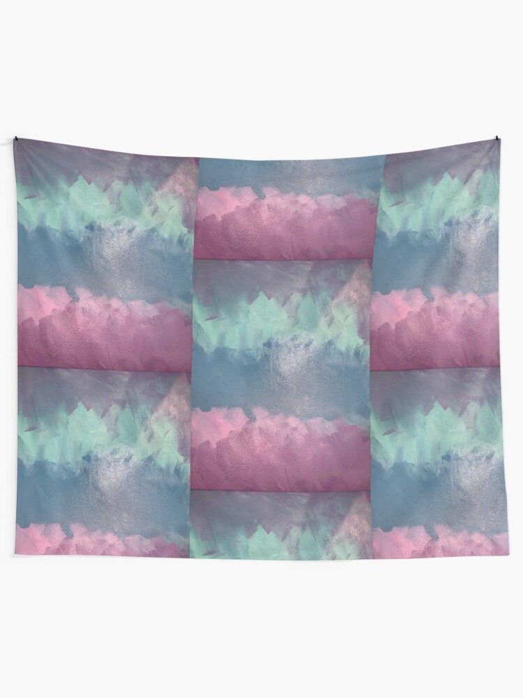 Alternate view of Unicorn Dreams Tapestry