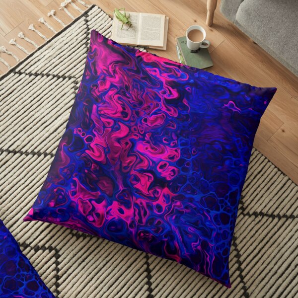 Blacklight Floor Pillow