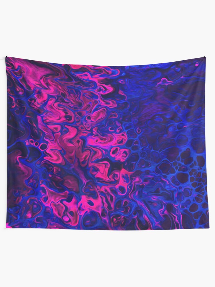 "Blacklight" Tapestry by InsertTitleHere Redbubble