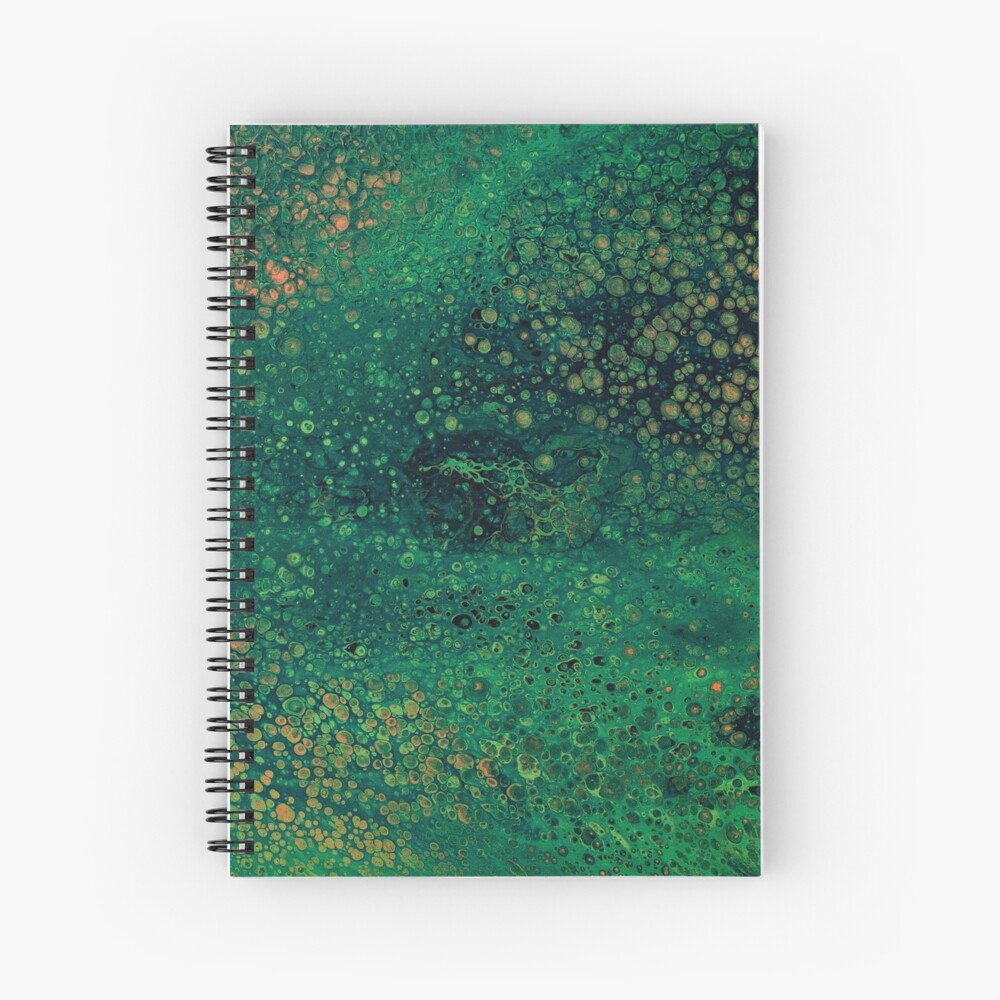 Surface Tension Spiral Notebook