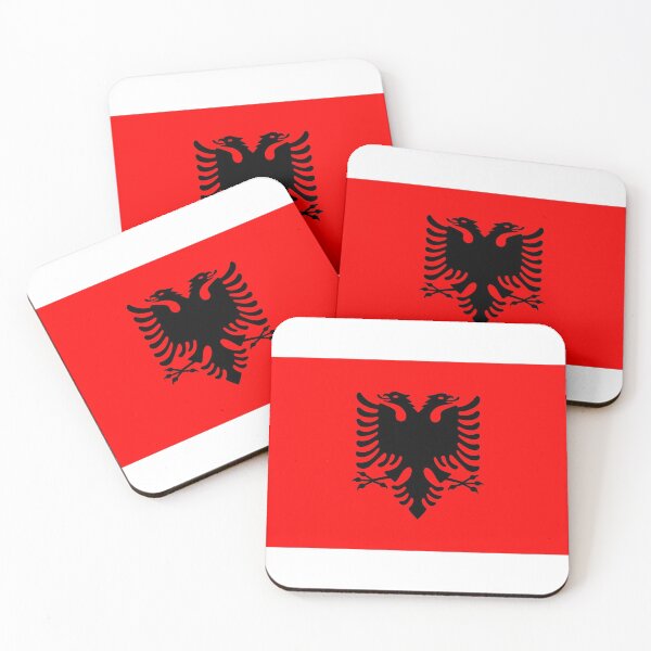 Item preview, Albania Flag designed and sold by 3folds.