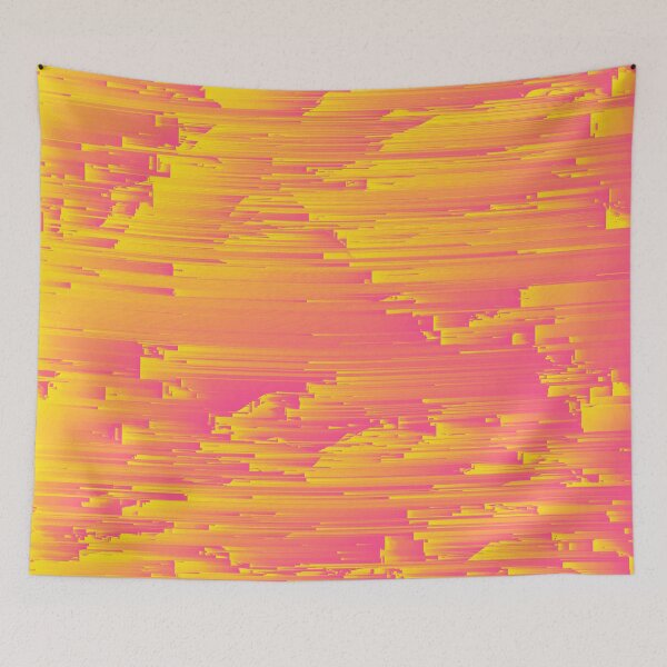 Item preview, Miami Speed - Abstract Pixel Art designed and sold by Jennifer Walsh Design.