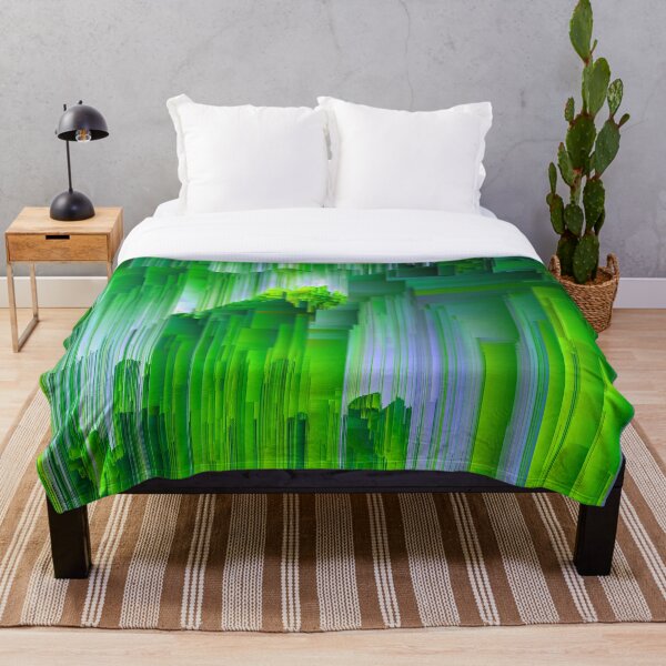 Item preview, Nature Glitchin' - Abstract Pixel Art designed and sold by Jennifer Walsh Design.