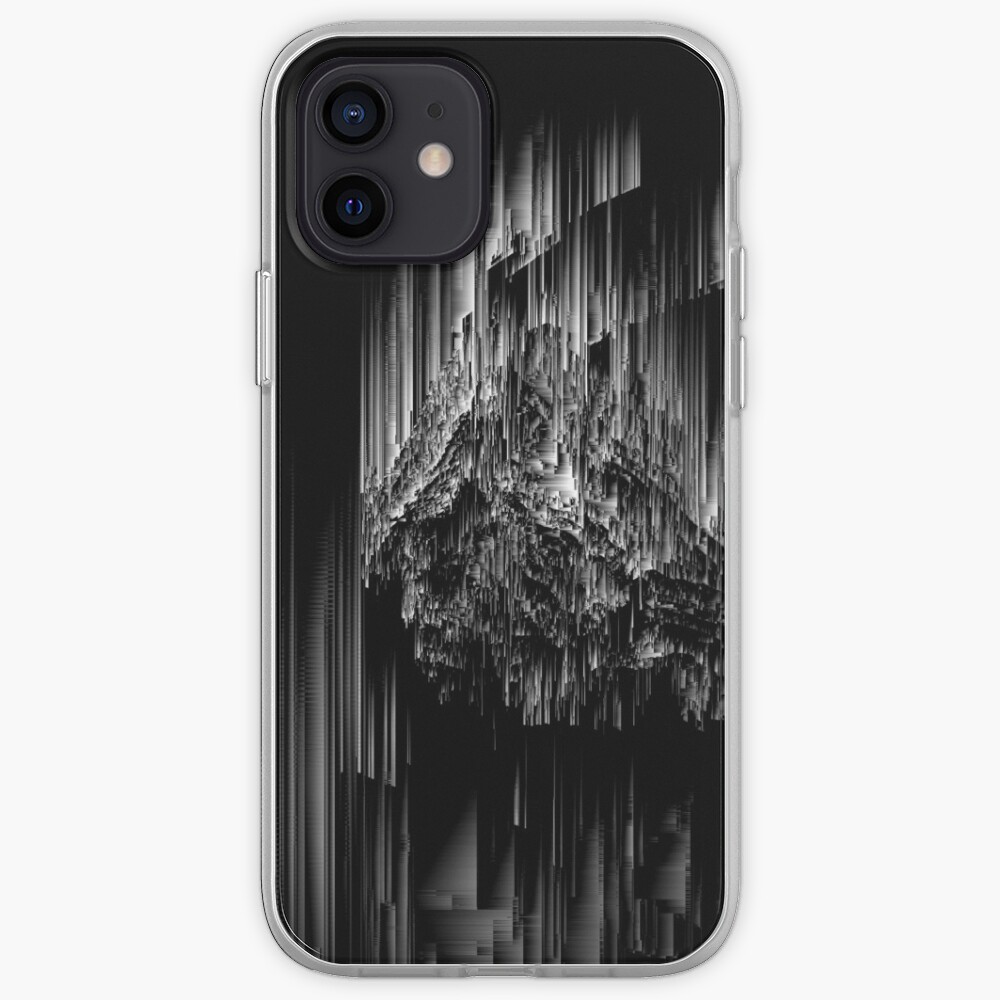 Night of the Glitches - Abstract Pixel Art iPhone Case & Cover