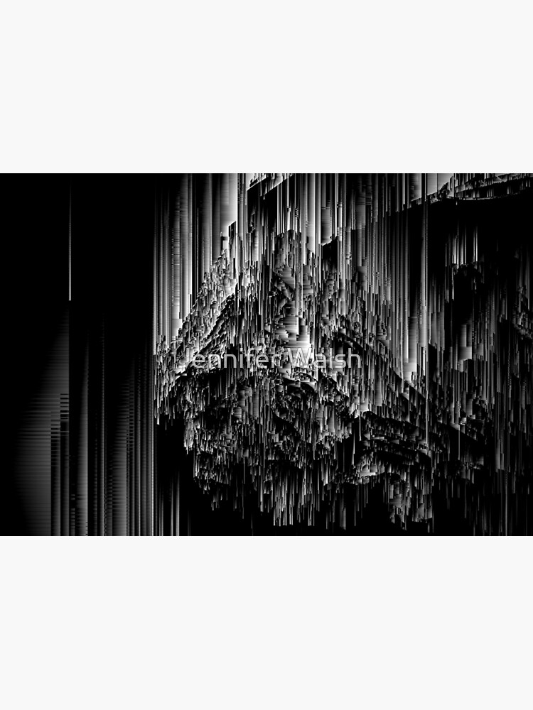 Night of the Glitches - Abstract Pixel Art by InsertTitleHere