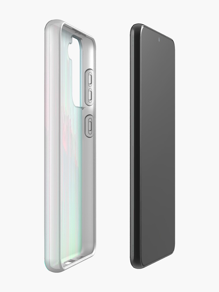 Alternate view of Just Chillin' - Abstract Neon Glitch Pixel Art Case & Skin for Samsung Galaxy