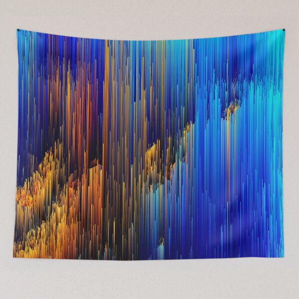Item preview, Rise Up - Abstract Glitch Pixel Art designed and sold by Jennifer Walsh Design.
