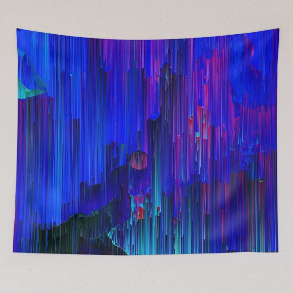 Item preview, In the Midst - Abstract Glitchy Pixel Art designed and sold by Jennifer Walsh Design.