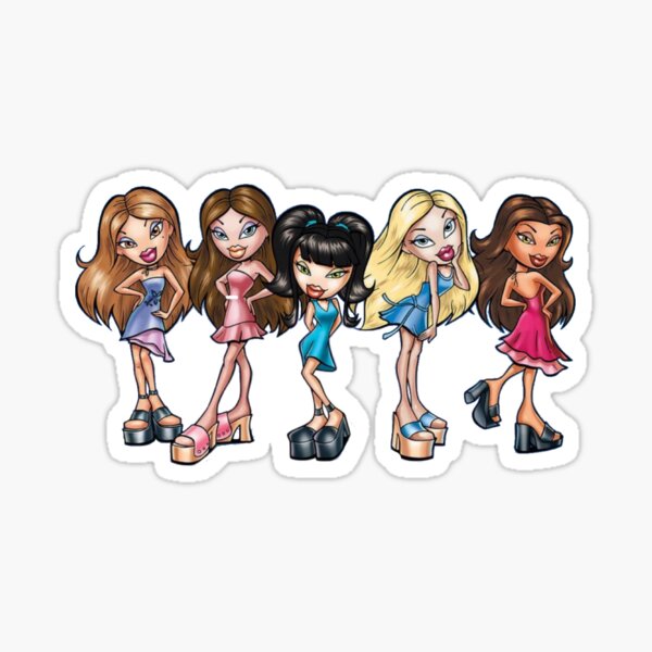 Bratz stickers, vintage stickers, laser stickers 16 - Depop