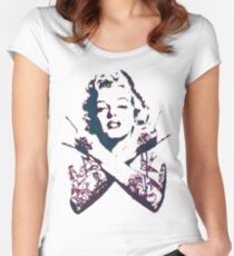 Punk Marilyn Women's Fitted Scoop T-Shirt