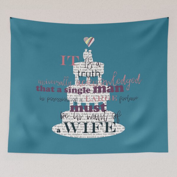 Item preview, First Lines: Jane Austen Pride and Prejudice  designed and sold by MarbleCloud.